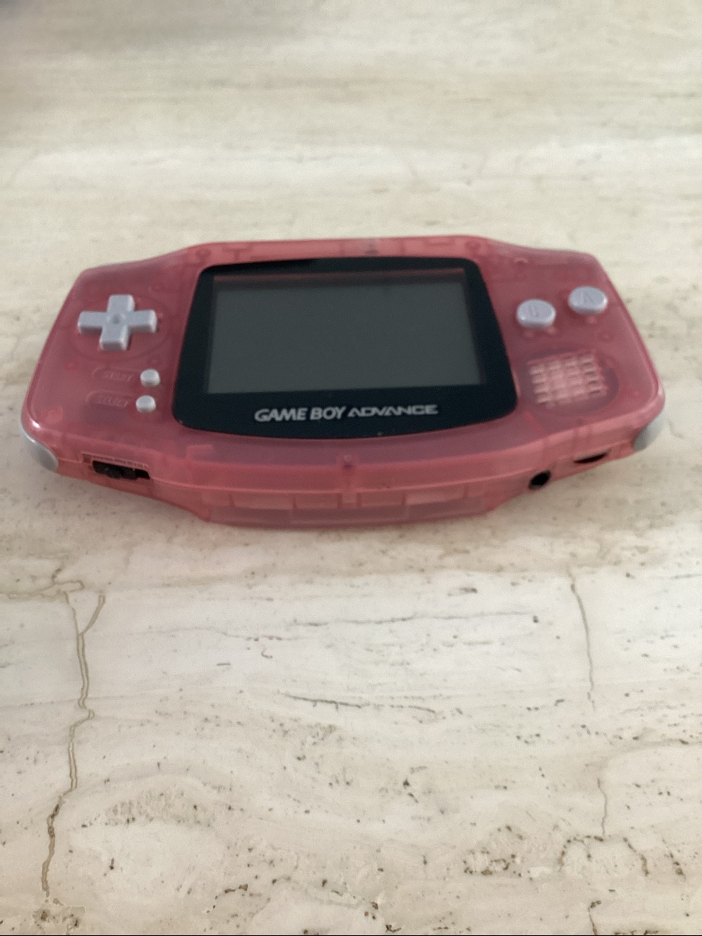 Nintendo Gameboy Advance Console Clear Pink Fuchsia Game Boy GBA AGB-001 - Picture 16 of 16